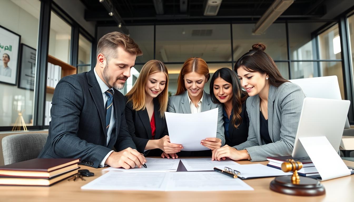 Senior legal support team